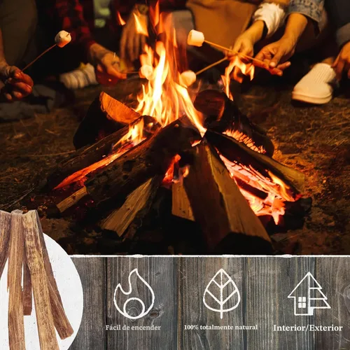 Miniatura 2 de Fatwood - Palos de inicio de fuego, caja de 10 libras, para interiores o exteriores, 100% naturales, iniciadores de fuego de pino para fogatas