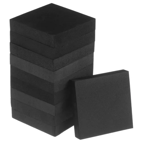 Miniatura 8 de uxcell 8 hojas acolchadas de espuma de 1/2 pulgada de grosor x 4 pulgadas de largo, cuadradas de espuma EVA, almohadillas antideslizantes