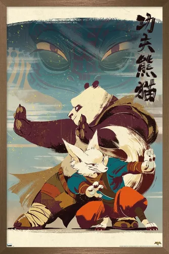 Miniatura 11 de Trends International Kung Fu Panda 4 - Póster de pared, 34 pulgadas de largo x 22.4 pulgadas, versión sin marco