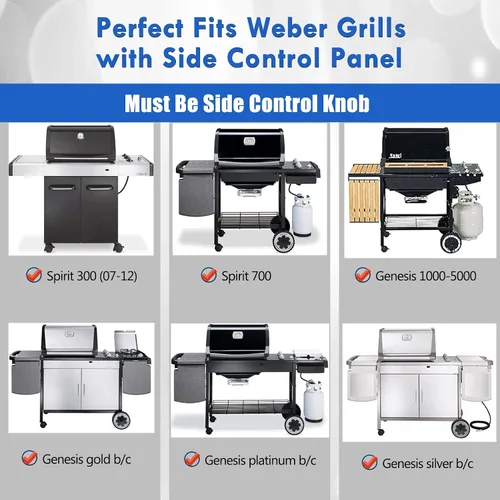 Miniatura 4 de Piezas de repuesto para rejillas Weber Spirit 300 Series Grill Grate Spirit E-310 E-330 S-315 Spirit II E-310 Plata B/C Oro B/C Spirit 700 Rejilla