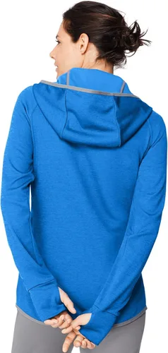 Miniatura 2 de Hanes Sudadera deportiva de forro polar con capucha y cremallera completa para mujer