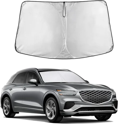 Miniatura 219 de Autovir Parasol para parabrisas Rivian R1S 2022-2024 2025 2026, parasol para ventana delantera, protección UV, bloqueador de calor, accesorios