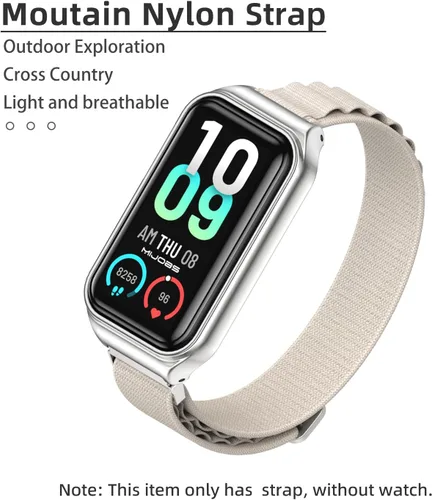 Miniatura 8 de Strap for Amazfit Band 7 Nylon Replacement Strap Watch Wrist Band Smart Bracelet Accessories for Amazfit 7