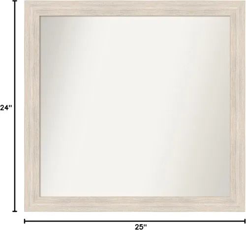 Miniatura 696 de Amanti Art Espejo personalizado, espejo estrecho de baño de oro blanco, espejo de pared o espejo de tocador de baño sobre el fregadero