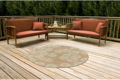 Miniatura 93 de Liora Manne CAPR5163633 - Alfombra costera para interiores y exteriores, color azul marino, 2 pies x 5 pies Cuerdas Navy