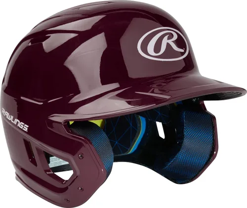 Miniatura 3 de Rawlings Casco de bateo de béisbol MACH Mate Tallas JR y SR Múltiples colores bermellón brillo