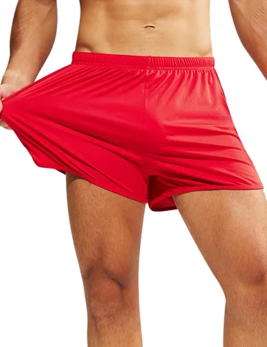 Miniatura 4 de MIER Men's 3''5'' Athletic Running Shorts with Liner Quick Dry Active Lightweight Gym Sports Workout Shorts for Men