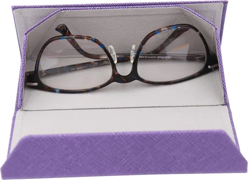 Miniatura 26 de Real Sic Funda para lentes de sol para hombres y mujeres, soporte magnético plegable para lentes de sol, inspirado en el color sólido