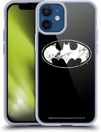 Miniatura 74 de Head Case Designs Funda de gel con licencia oficial de Batman DC Comics Bat Signal Logos [protección de grado militar] compatible con Apple iPhone 7