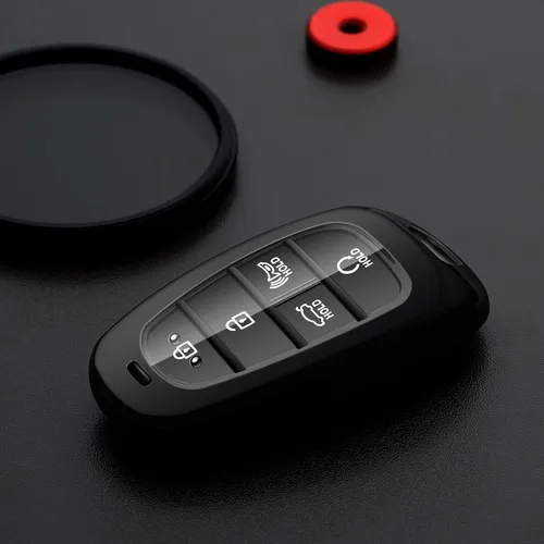 Miniatura 3 de para Hyundai Funda para Llavero Caja para Llave Tucson Sonata Santa Fe Santa Cruz Palisade Ioniq 5 Accesorios