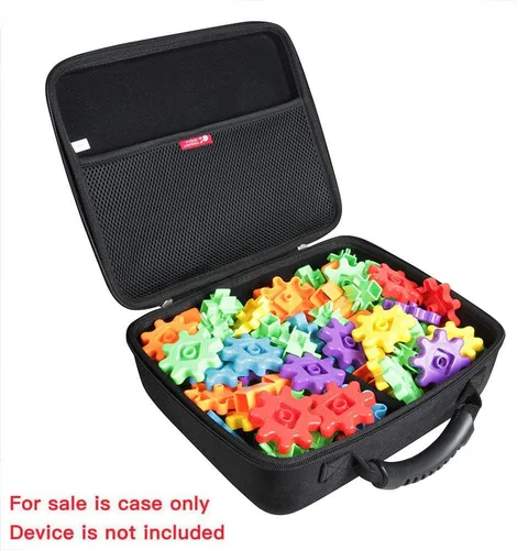 Miniatura 2 de Hermitshell Estuche de viaje para Learning Resources Gears Deluxe Building Set 100 piezas (negro)