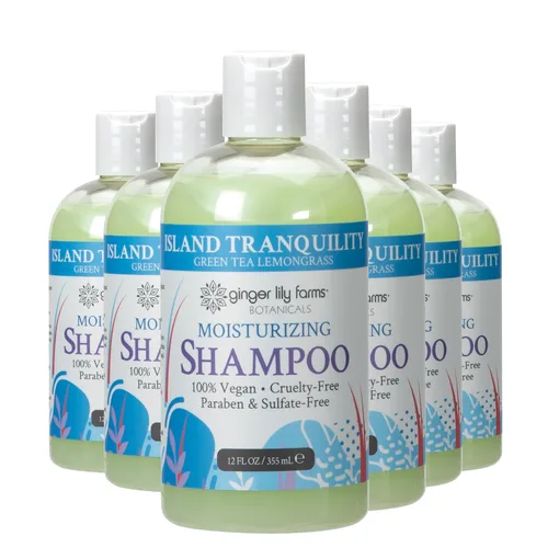 Miniatura 28 de Ginger Lily Farms Botanicals - Champú hidratante para todo tipo de cabello, 100% vegano y libre de crueldad, felicidad de azúcar de vainilla
