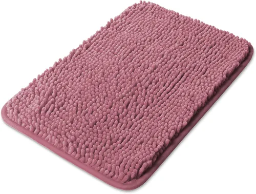 Miniatura 210 de Yeaban Alfombra de pasillo de baño de 24 x 72 pulgadas, antideslizante, alfombra de baño larga de felpilla gruesa, absorbente y lavable, alfombra