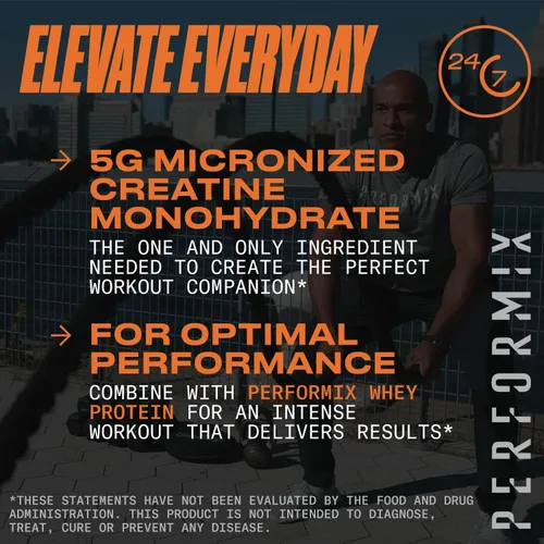 Miniatura 4 de PERFORMIX - Monohidrato de creatina - 5000 mg por porción (0.18 oz) - Pre entrenamiento - Aumenta la masa muscular, mejorar la fuerza y reducir