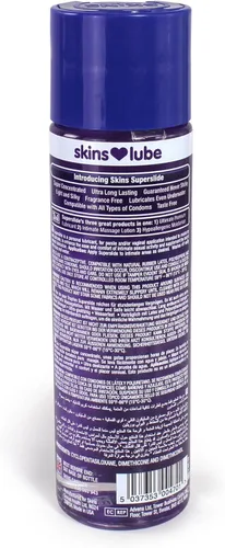 Miniatura 3 de Skins Skins Super Slide 3 en 1 Premium - Lubricante a base de silicona segura de látex de larga duración con tecnología Reaquav8 4.4 onzas líquidas