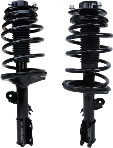 Miniatura 42 de Detroit Axle - Puntales 4WD para Ford Expedition Lincoln Navigator 1997-2002, 4 puntales completos con muelle helicoidal delantero trasero 1998 1999