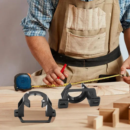 Miniatura 5 de Zonon Paquete de 2 soportes de montaje para ventilador de techo, kits de montaje para toldo de catedral, sala de estar, negro (sin cable)