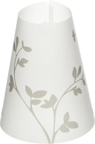 Miniatura 9 de Royal Designs Vellum Tea Light - Pantalla de cristal de vino, diseño de mariposa naranja, juego de 6