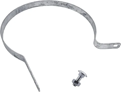 Miniatura 8 de Jake Sales Banda de tensión de 1-7/8 pulgadas para valla de eslabones de cadena – Uso para poste de 1-7/8 pulgadas de diámetro exterior – Banda