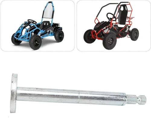 Miniatura 2 de Aramox Kart - Cubo de eje de volante de 8.071 in, 30T, base de 3 agujeros para bricolaje, construcción de acero aleado