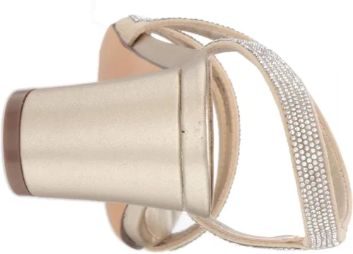 Miniatura 3 de Naturalizer Sandalias de tacón Vanessa para mujer, Oro