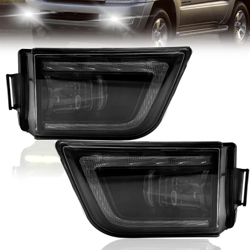 Miniatura 41 de Fog Lights Compatible With 2013 2014 2015 Ford Explorer Front Bumper Driving Lamp Assembly Clear Lens