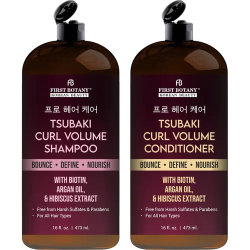Miniatura 7 de Tsubaki Strength Repair Shampoo & Conditioner Set - Con tsubaki, biotina, niacinamida y extracto de levadura - Revive el cabello dañado promueve