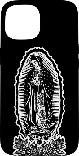 Miniatura 6 de Funda para iPhone 12/12 Pro Our Lady Virgen De Guadalupe Virgen María Tattoo Hombres Mujeres