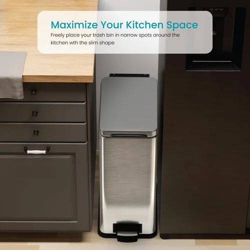 Miniatura 6 de Home Zone Living - Papelera Plata
