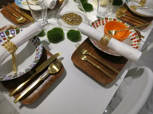 Miniatura 2 de Godinger Bandeja rectangular de madera para servir, regalo perfecto para las fiestas
