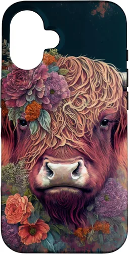 Miniatura 31 de Funda para iPhone SE (2020) / 7 / 8 Western Boho Highland Cow Farmer Lover