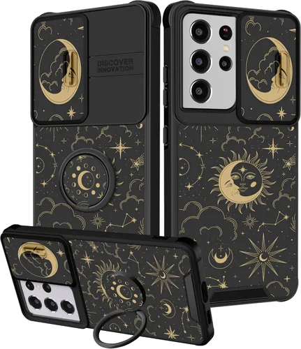 Miniatura 83 de Funermei Funda para teléfono Samsung Galaxy Note 10 Plus – Funda femenina bonita para niñas, diseño inspirador estético con funda para cámara