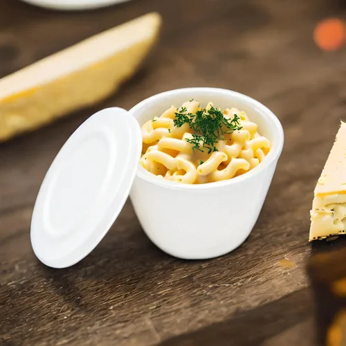 Miniatura 4 de Tapas de 4.5 pulgadas para recipientes de sopa de 17 onzas [paquete de 50], resistentes, 100% biodegradables, compostables para el hogar, sin