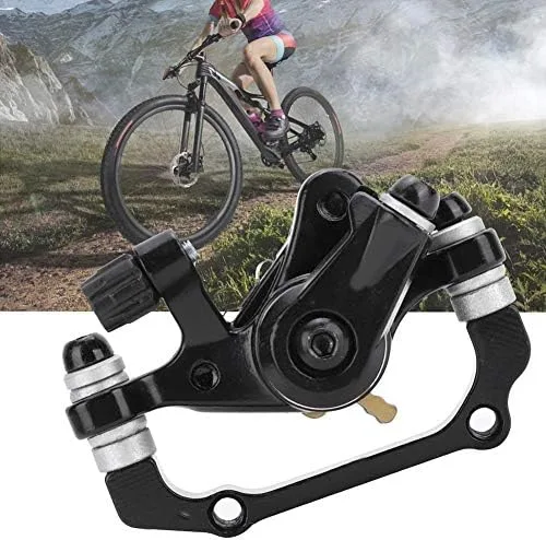 Miniatura 5 de Vbest life Freno de disco, pinzas de freno de disco mecánicas delanteras y traseras universales para bicicleta eléctrica (trasera (F180 R160))