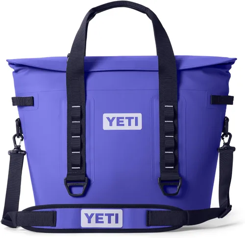 Miniatura 36 de YETI Enfriadores suaves portátiles Hopper Serie M con acceso MagShield Rojo de vid silvestre