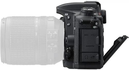 Miniatura 4 de Nikon Cámara D7500 DSLR (solo cuerpo) (1581) + tarjeta de memoria de 64 GB + funda + software de fotos Corel + batería EN-EL 15 + lector de tarjetas