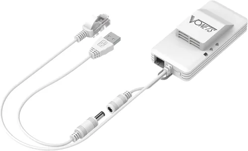 Miniatura 8 de VONETS VAP11G-300 2.4G Mini WiFi puente/repetidor/amplificador de señal con 1 RJ45, alimentado por DC/USB para DVR, cámara IP, PS3 Puente WiFi 2.4G