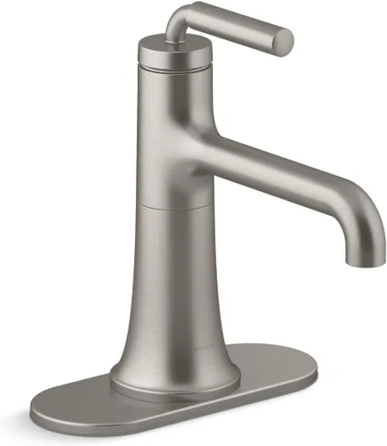 Miniatura 18 de Kohler 27415-4-BMB Tone™ Grifo de lavabo de baño monomando, 1.2 gpm, negro mate con latón moderno cepillado Negro mate/Bronce moderno