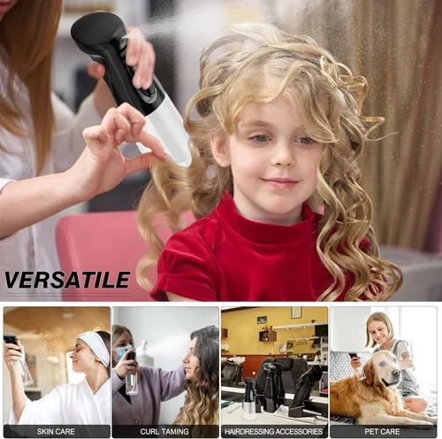 Miniatura 5 de IMPORX Botella pulverizadora continua para cabello (10.1 onzas/10.1 fl oz), paquete de 2 botellas de spray esenciales para el hogar para limpieza