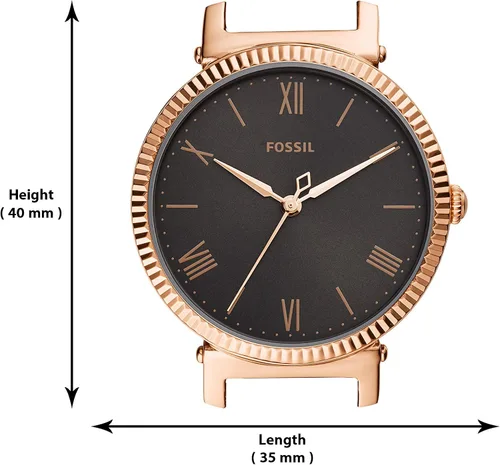 Miniatura 5 de Fossil Reloj Daisy de cuarzo para mujer de acero inoxidable informal