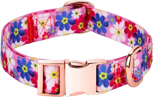 Miniatura 8 de Collar de perro con estampado de vaca, patrón animal para perros, blanco y negro, pequeño B_Estampado De Vaca