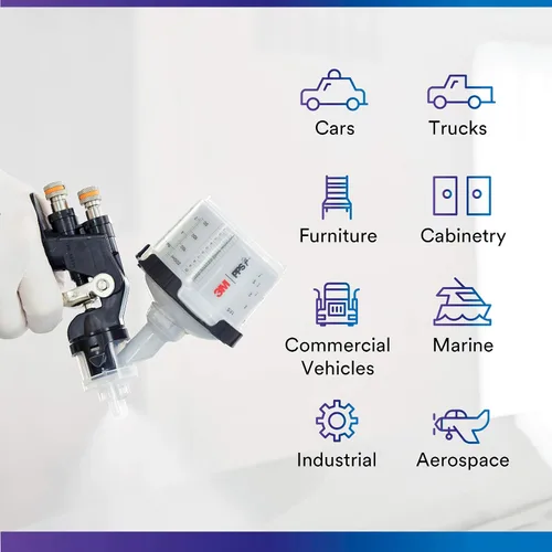 Miniatura 6 de 3M PPS 2.0 - Vasos para pistola pulverizadora, 26115, Mini, 6 onzas, uso con pistola de pintura y tapas y revestimientos PPS 2.0 para pintar