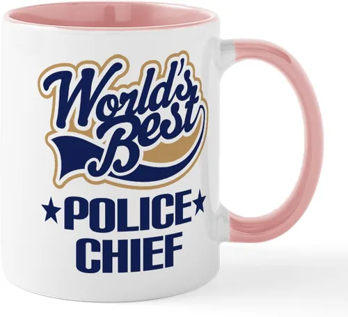 Miniatura 8 de CafePress Taza de café de cerámica de 11 oz (11.0 fl oz) de Police Mom