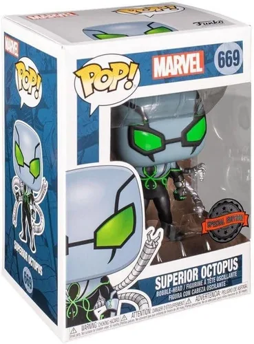 Miniatura 3 de Funko Pop! Marvel: Spider-Man - Figura de cabeza de cabeza de pulpo superior (edición especial)