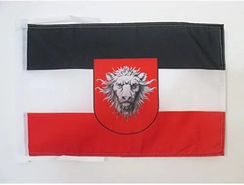 Miniatura 700 de Bandera de México AZ FLAG, 45.7 x 30.5 cm, con cordones - Pequeñas banderas mexicanas de 30 x 45 cm - Bandera de 45.7 x 30.5 cm