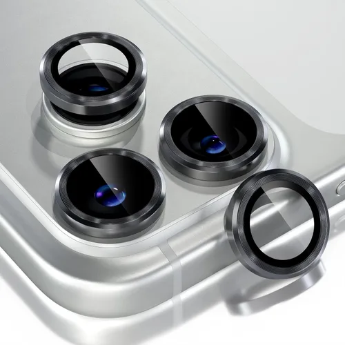 Miniatura 84 de Choiche Compatible para iPhone 17 Pro/iPhone 17 Pro Max Protector de Lente de Cámara, Protector de Pantalla de Cubierta de Cámara de Vidrio Templado