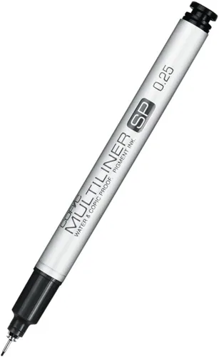 Miniatura 6 de Copic Multiliner SP - Marcador de tinta negra, punta 0.25