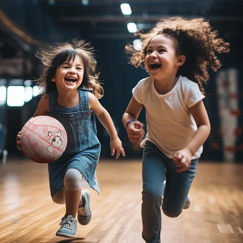 Miniatura 7 de Kuangmi Baloncesto para niños, tamaño juvenil 5 (27.5 pulgadas), tamaño infantil 4 (25.5 pulgadas), para niños y niñas, para interiores