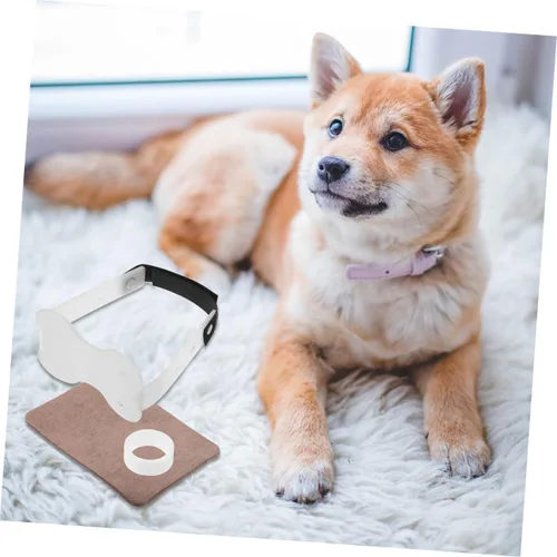 Miniatura 5 de YARNOW Adhesivos para orejas de perro, cinta para orejas de perro, kit de limpieza de orejas para perros, soporte para orejas para perros, soporte