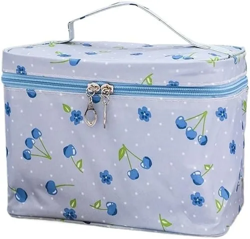 Miniatura 12 de Bolsa De Maquillaje Portátil Impermeable Para Mujer, Organizador De Artículos De Tocador De Alta Capacidad, Estuches De Cosméticos De